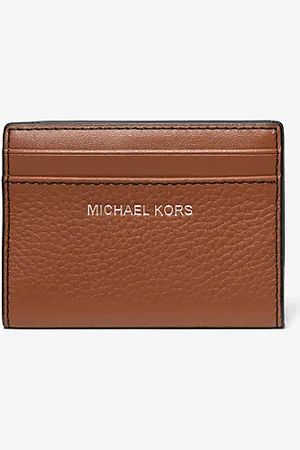 Michael Kors MKCarteira dobrável em pele granulada Hudson -