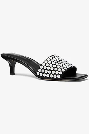 Michael Kors MKSandália com salto baixo com tachas Merriam -