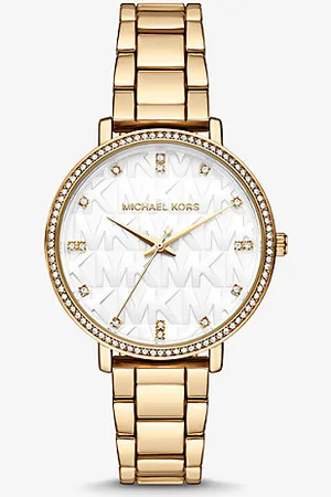 Michael Kors MKRelógio Pyper com logótipo em relevo -