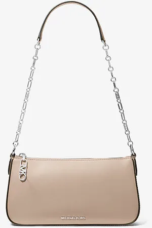 Michael Kors MKPochette de corrente de elos em pele Empire média -