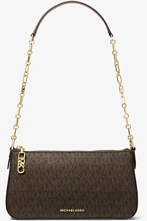 Michael Kors MKPochette de corrente de elos com logótipo exclusivo Empire média -