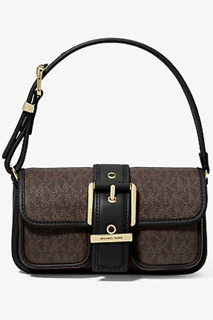Michael Kors MKMala de ombro com logótipo exclusivo Colby extrapequena -
