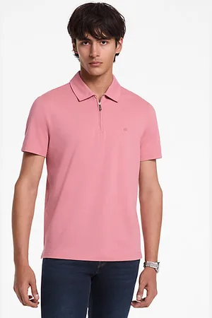 Michael Kors MKPolo com fecho de correr em piqué em mistura de algodão -