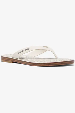 Michael Kors MKChinelo em pele Koko -