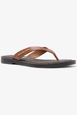Michael Kors MKChinelo em pele Koko -