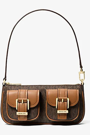 Michael Kors MKPochette com logótipo exclusivo Zoe pequena -