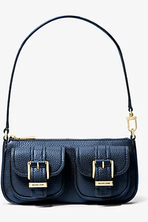 Michael Kors MKPochette em pele granulada Zoe pequena -