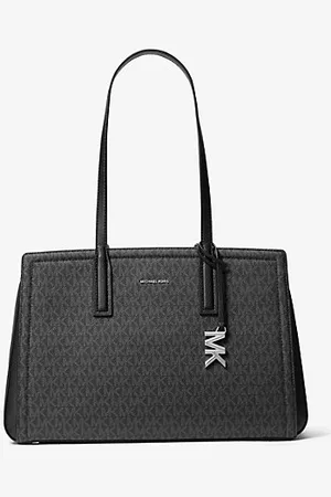 Michael Kors MKMala tote com logótipo exclusivo Laila média -