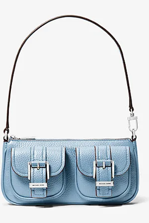 Michael Kors MKPochette em pele granulada Zoe pequena -