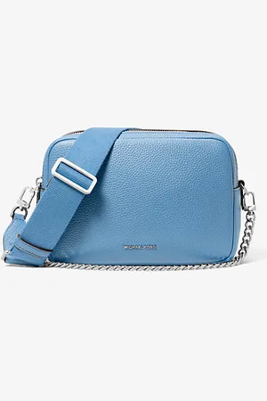 Michael Kors MKBolsa a tiracolo para câmara em pele granulada Bryant média -