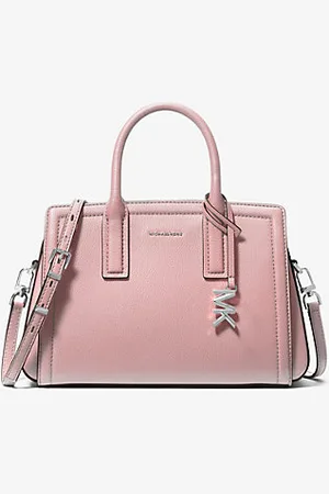 Michael Kors MKSatchel em pele Laila pequena -
