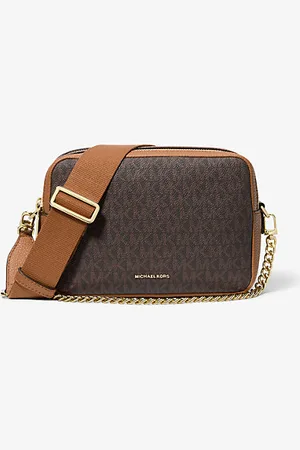Michael Kors MKBolsa a tiracolo para câmara com logótipo exclusivo Bryant média -