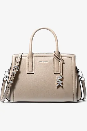 Michael Kors MKSatchel em pele Laila pequena -