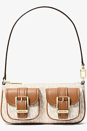 Michael Kors MKPochette com logótipo exclusivo Zoe pequena -