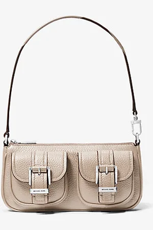 Michael Kors MKPochette em pele granulada Zoe pequena -