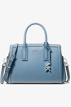 Michael Kors MKSatchel em pele Laila pequena -