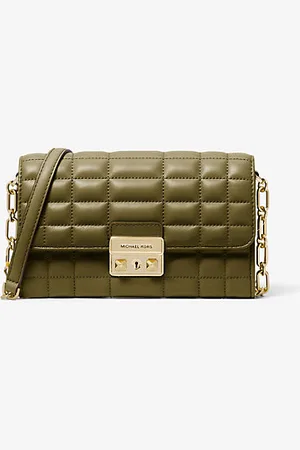 Michael Kors MKBolsa a tiracolo convertível em pele Tribeca -