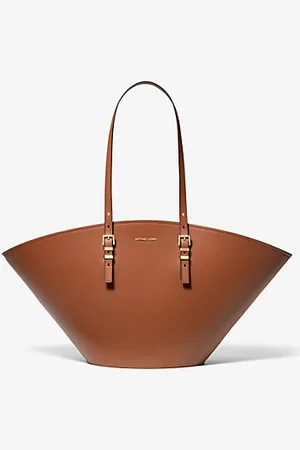 Michael Kors MKMala tote em pele Isa grande -