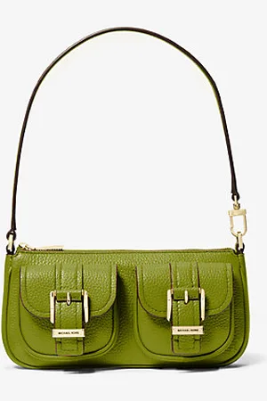 Michael Kors MKPochette em pele granulada Zoe pequena -