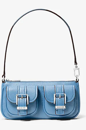 Michael Kors MKPochette em pele granulada Zoe pequena -