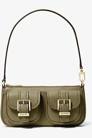 Michael Kors MKPochette em pele granulada Zoe pequena -