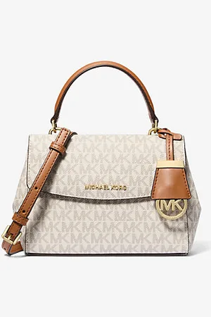 Michael Kors MKBolsa a tiracolo com logótipo exclusivo Ava extrapequena -