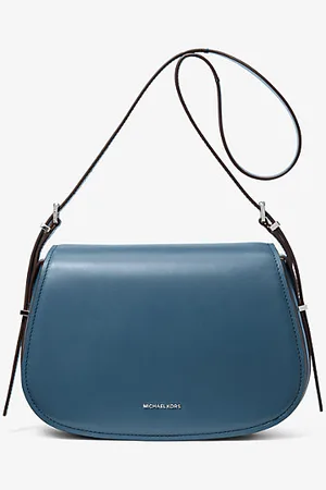 Michael Kors MKBolsa messenger em pele Lydia média -
