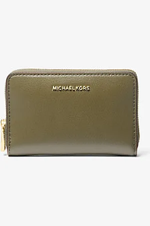 Michael Kors MKCarteira em pele Jet Set pequena -