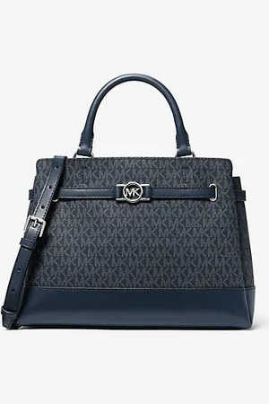 Michael Kors MKSatchel com logótipo exclusivo Reed grande -