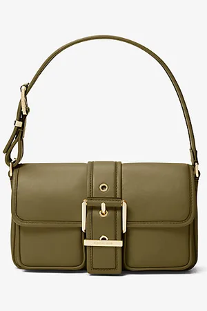 Michael Kors MKMala de ombro em pele Colby média -