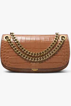 Michael Kors MKBolsa envelope em pele com motivo de crocodilo em relevo Christie -