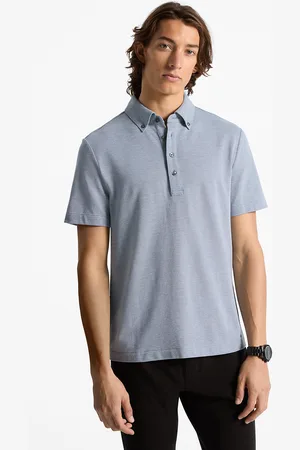 Michael Kors MKCamisa oxford em piqué em mistura de algodão -