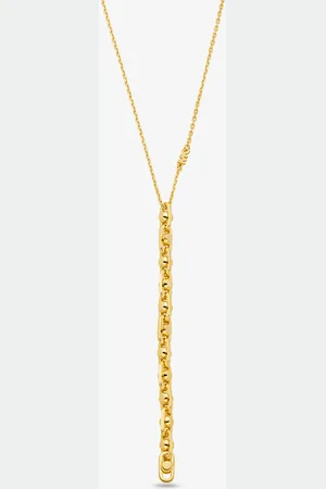 Michael Kors MKColar com elos em prata de lei banhado a metal precioso Astor pequeno -