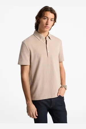 Michael Kors MKCamisa oxford em piqué em mistura de algodão -
