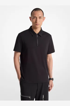 Michael Kors MKPolo com meio fecho de correr em algodão -