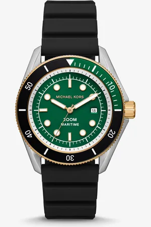 Michael Kors MKRelógio em silicone Maritime de tamanho grande -