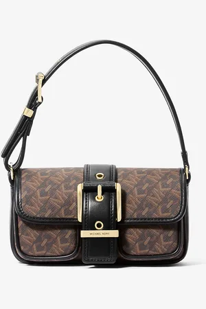 Michael Kors MKMala de ombro com logótipo exclusivo Empire Colby extrapequena -