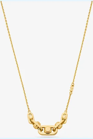 Michael Kors MKColar com elo em prata de lei banhado a metal precioso Astor -