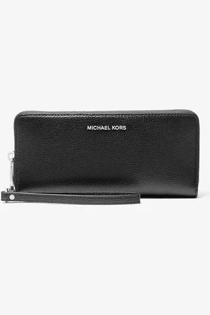 Michael Kors MKCarteira continental em pele granulada grande -