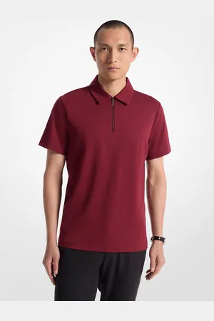 Michael Kors MKPolo com meio fecho de correr em algodão -
