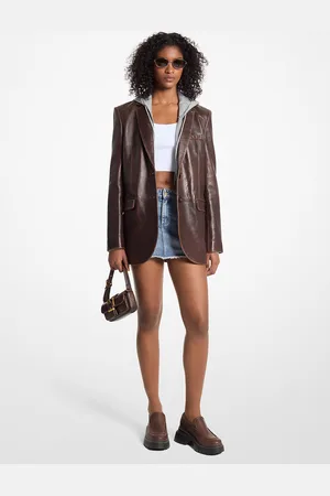 Michael Kors MKBlazer em pele polida -