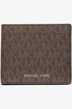 Michael Kors MKCarteira dobrável fina com logótipo Greyson -