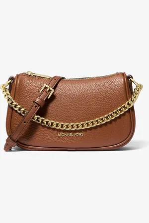 Michael Kors MKBolsa a tiracolo convertível em pele granulada Carmela pequena -