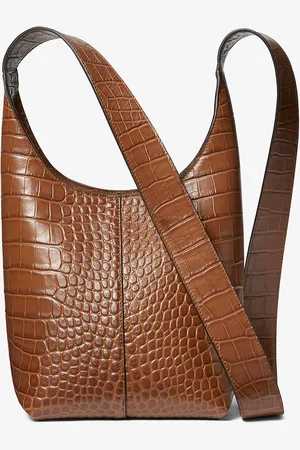 Michael Kors MKMala hobo em pele com motivo de crocodilo em relevo Dede mini -