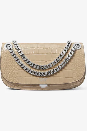 Michael Kors MKBolsa envelope em pele com motivo de crocodilo em relevo Christie mini -