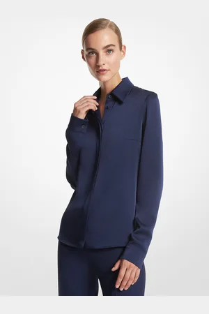 Michael Kors MKCamisa em charmeuse Hansen -