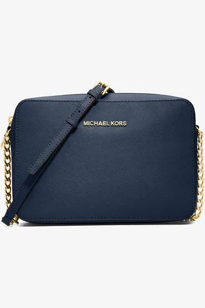 Michael Kors MKBolsa a tiracolo em couro Saffiano Jet Set grande -