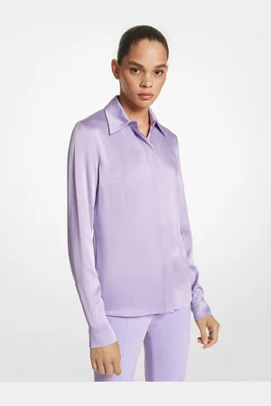 Michael Kors MKCamisa em charmeuse Hansen -