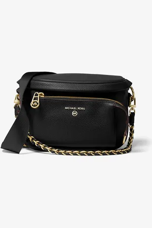 Michael Kors MKBolsa de cintura em pele granulada Slater média -
