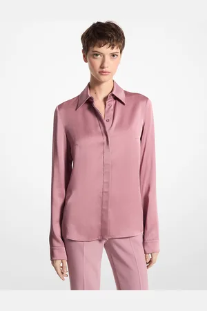 Michael Kors MKCamisa em charmeuse Hansen -